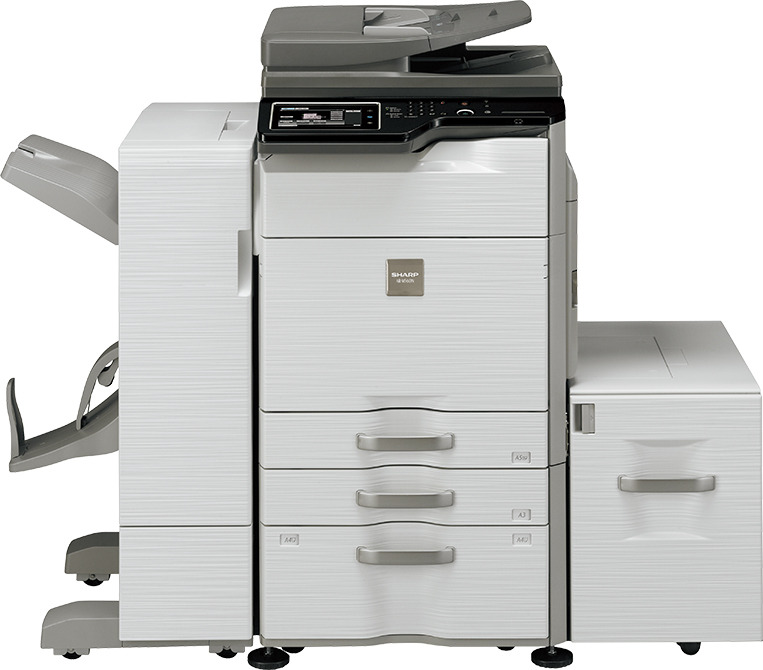 夏普(SHARP) MX-M2658/3158UV/NV 激光打印复印扫描多功能一体机 M3158UV标配+输稿器（双面器+输稿器） 双层纸盒